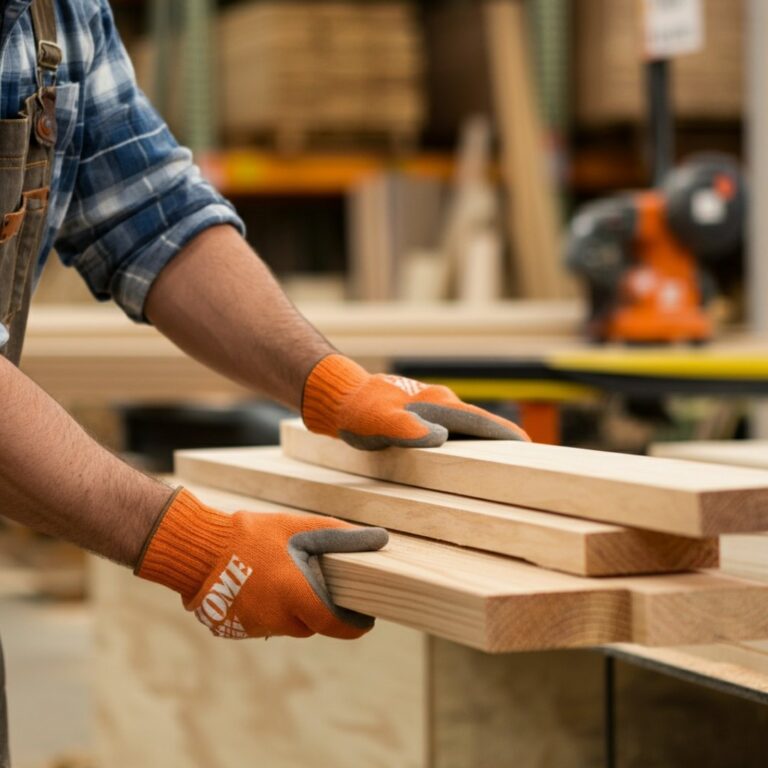 can home depot cut wood