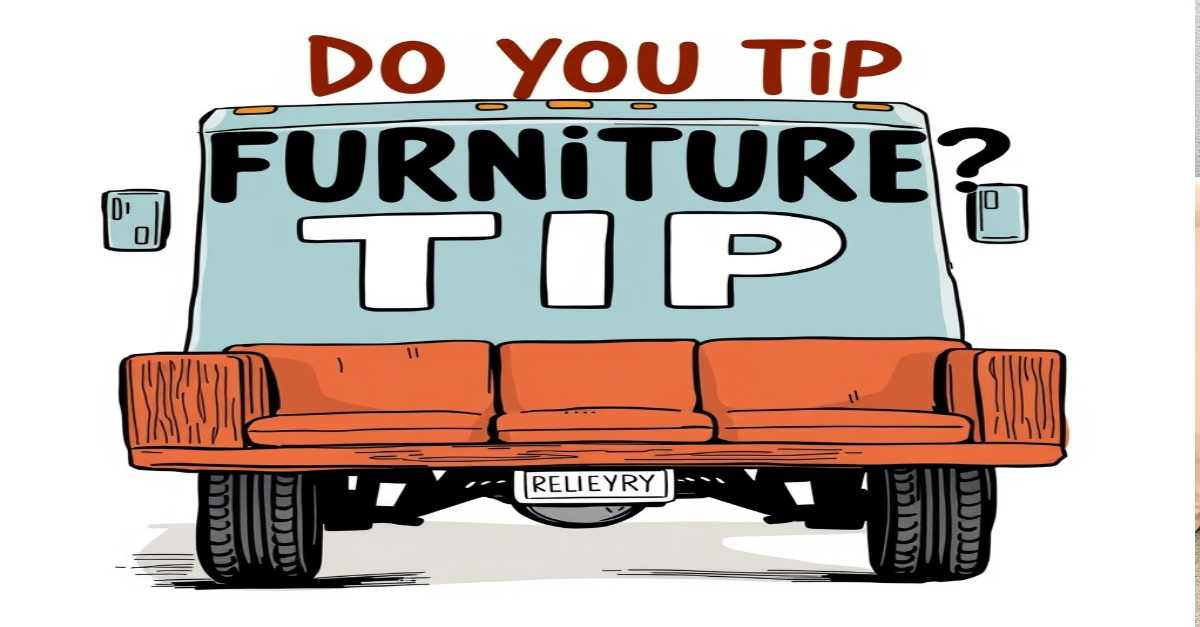 do you tip furniture delivery