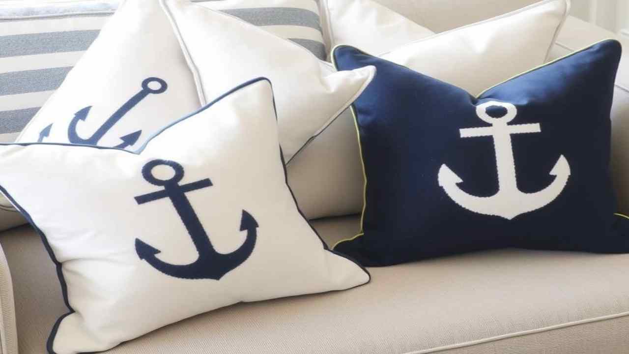 nautical throw pillows