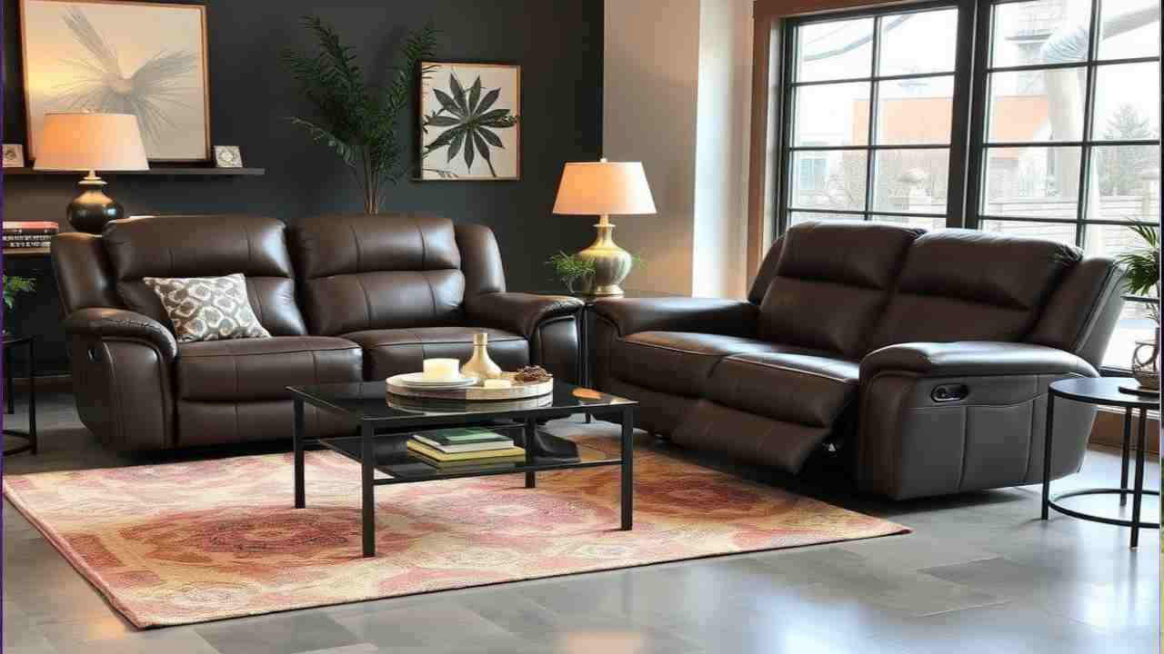 reclining sofa and loveseat set
