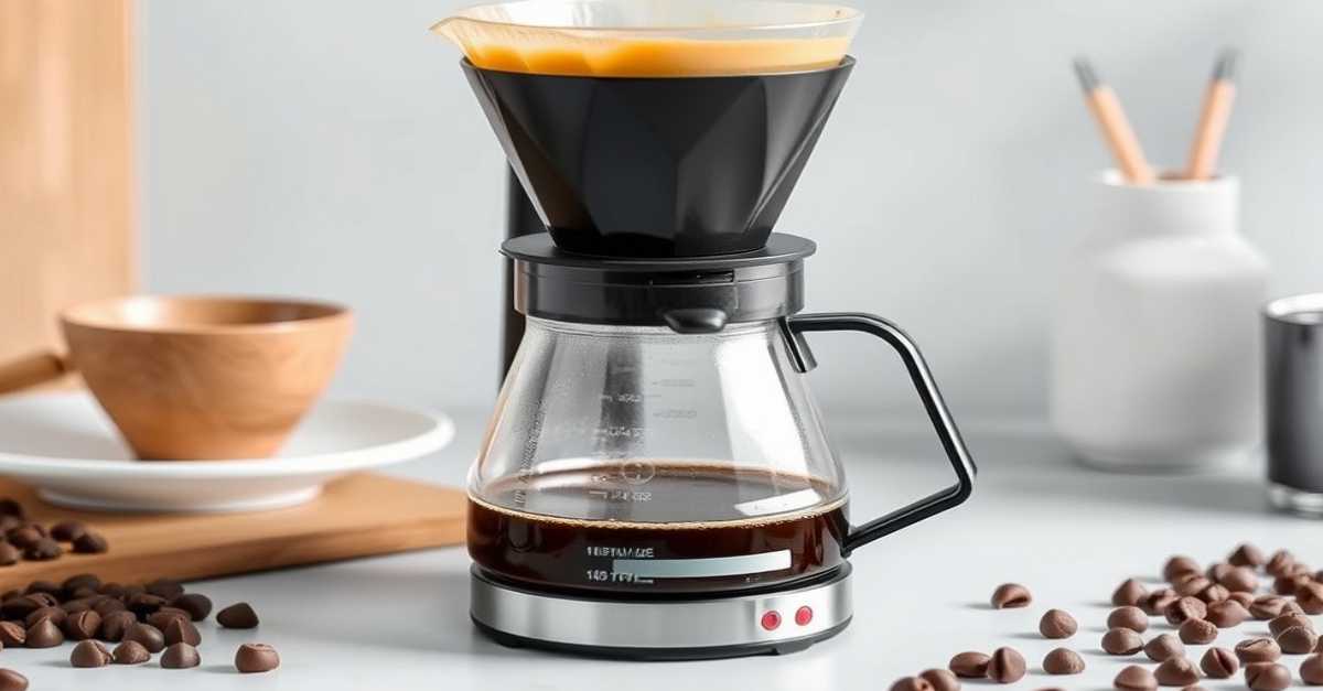 automatic pour over coffee maker