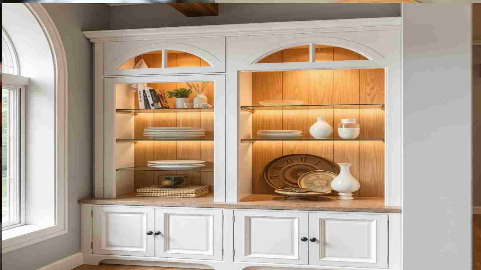 arched cabinet