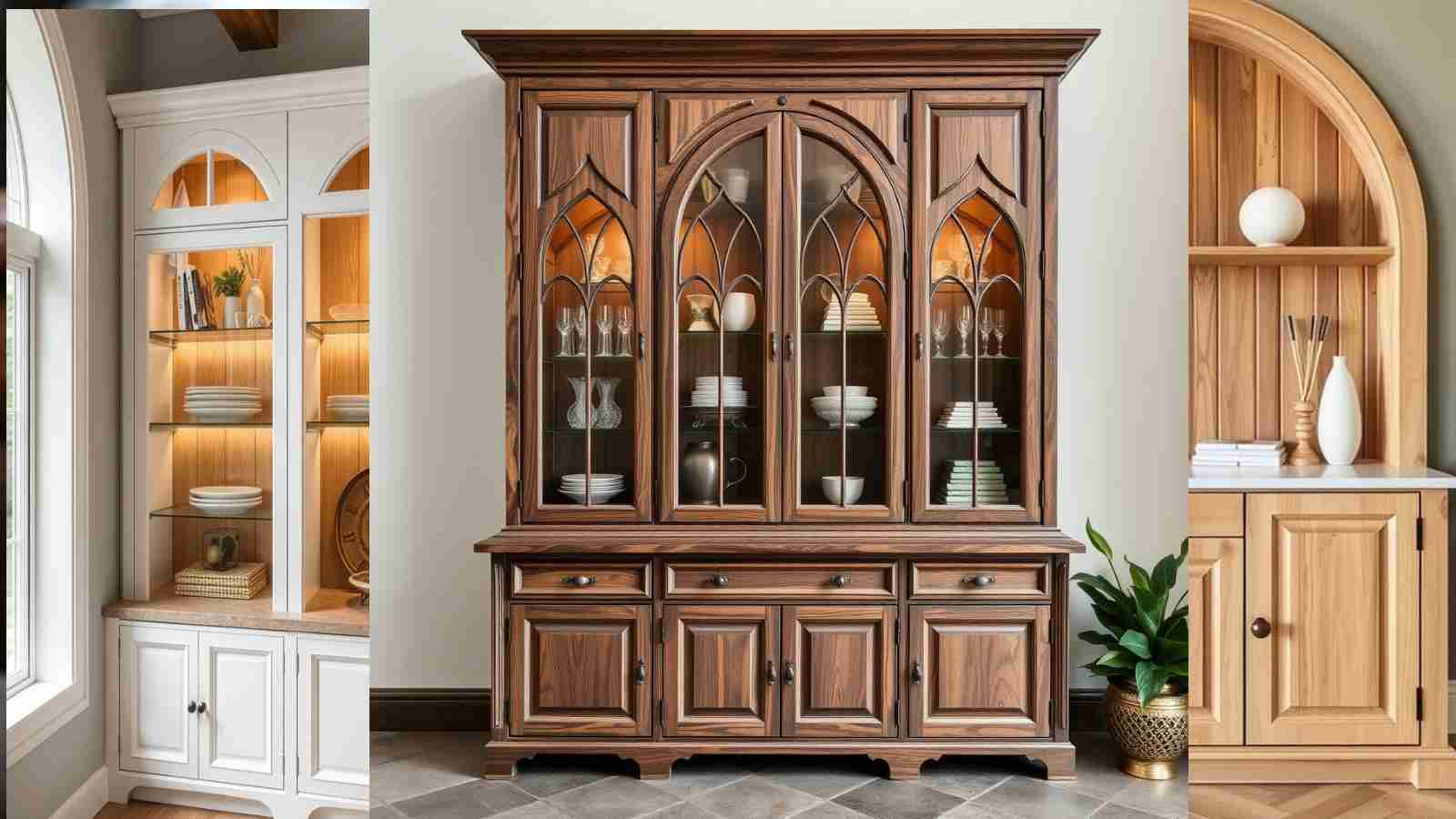 arched cabinet