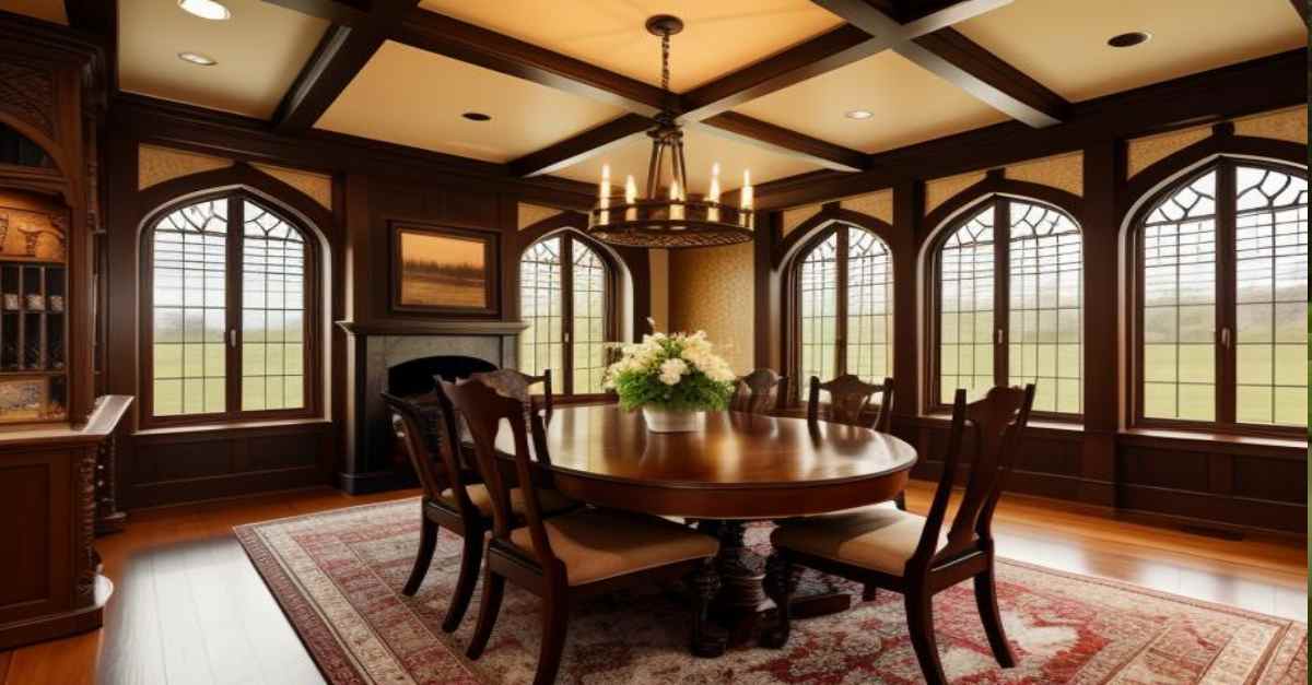 tudor style homes interior