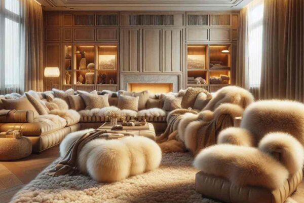 what is shearling furniture