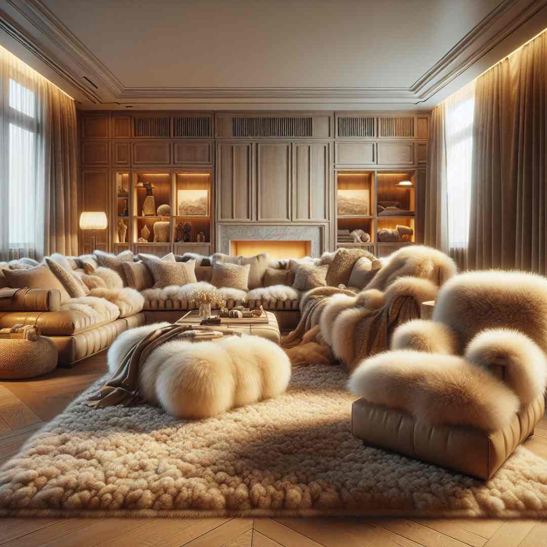 what is shearling furniture