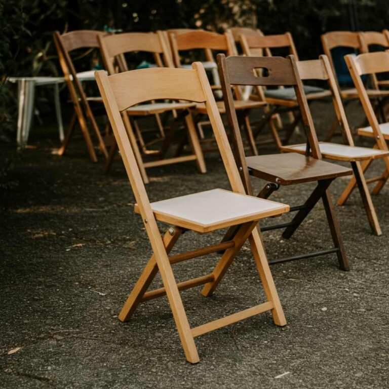 who invented the folding chair