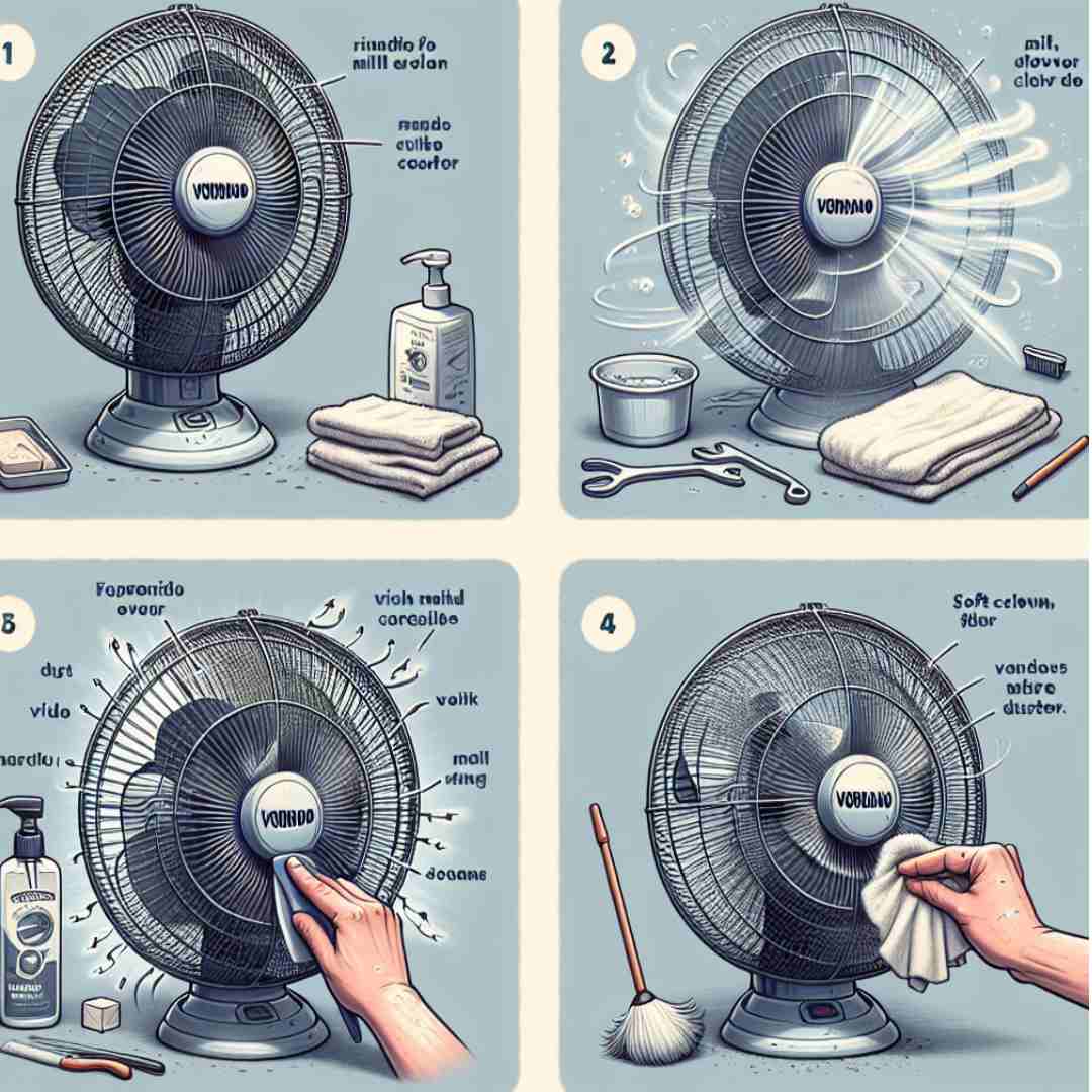 how to clean vornado fan