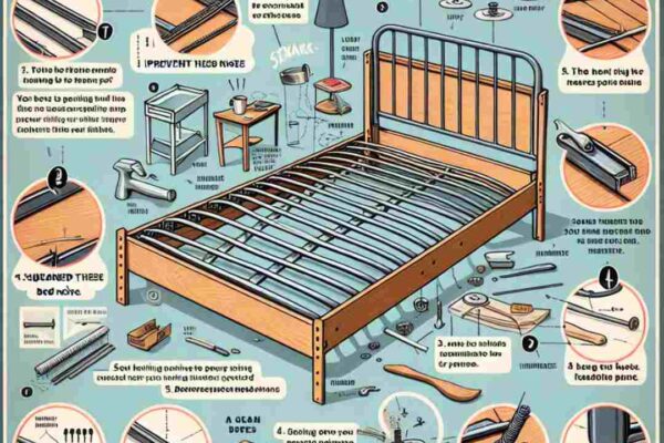 how to stop metal bed frame from squeaking