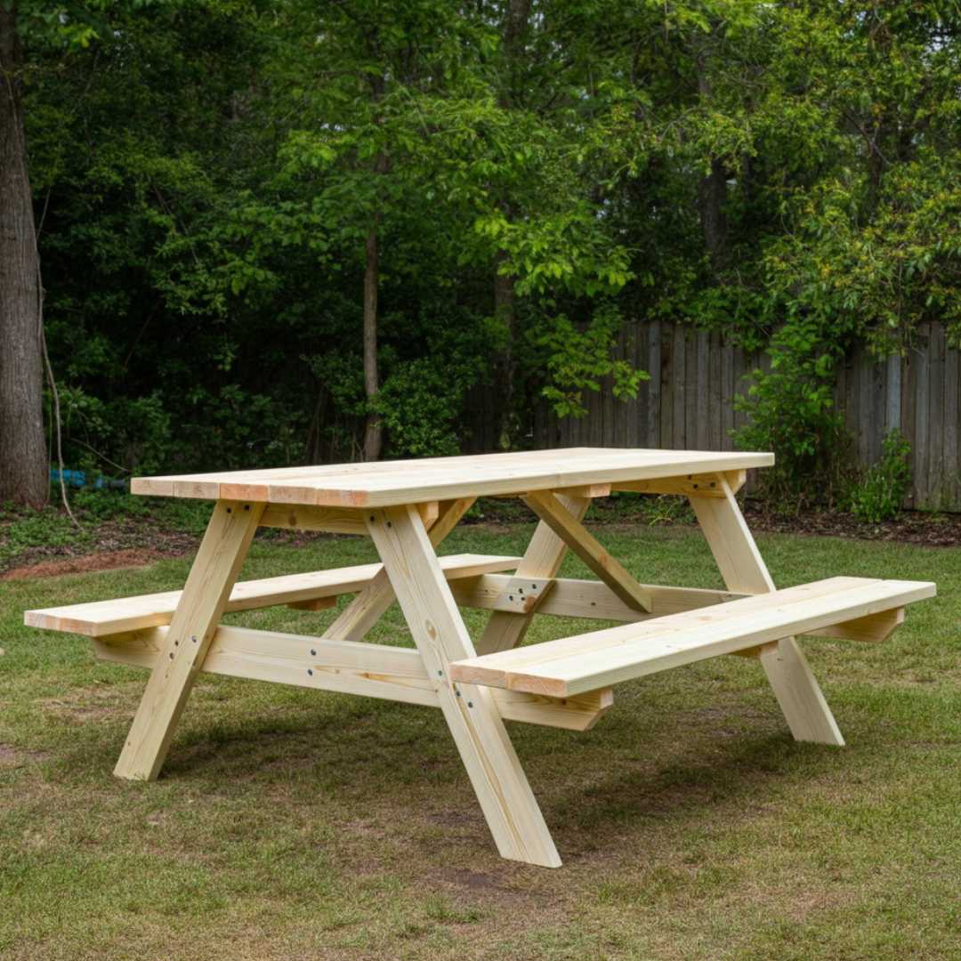 how to build a picnic table