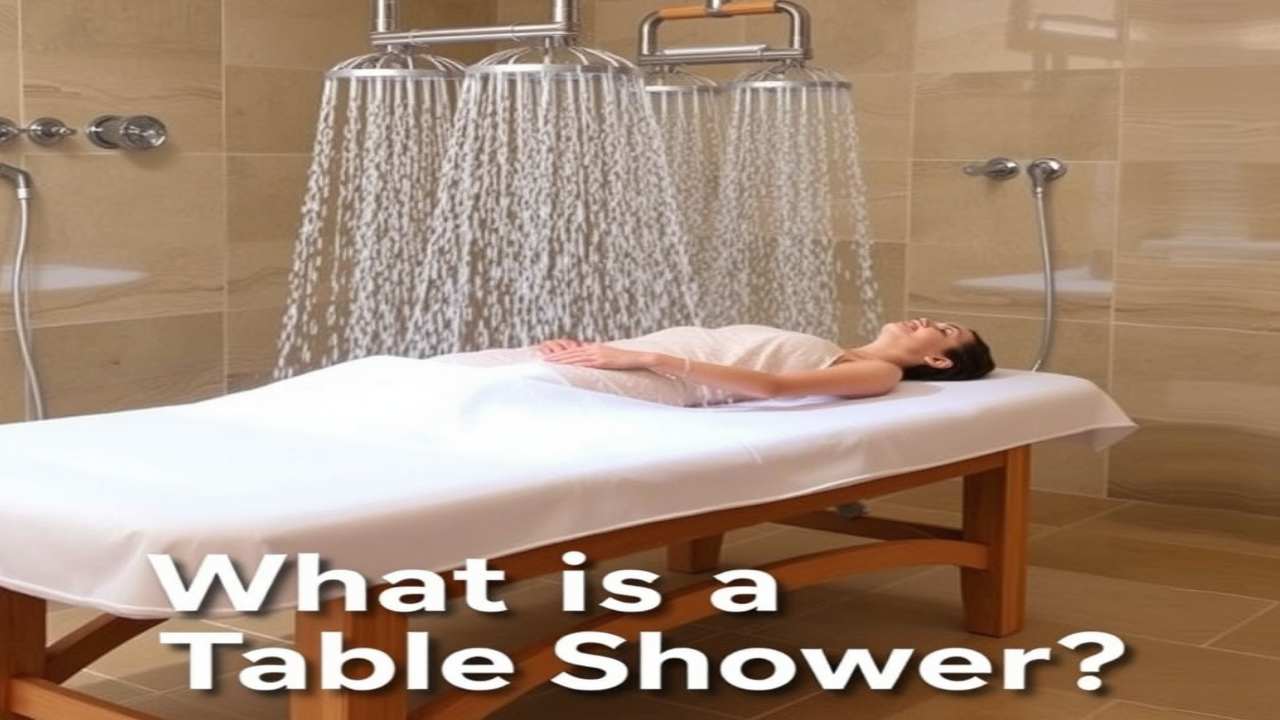 What Is a Table Shower? Benefits, Experience & Where to Try Home