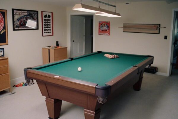 how to set up a pool table