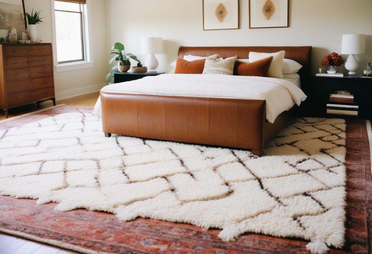 what size rug for king bed