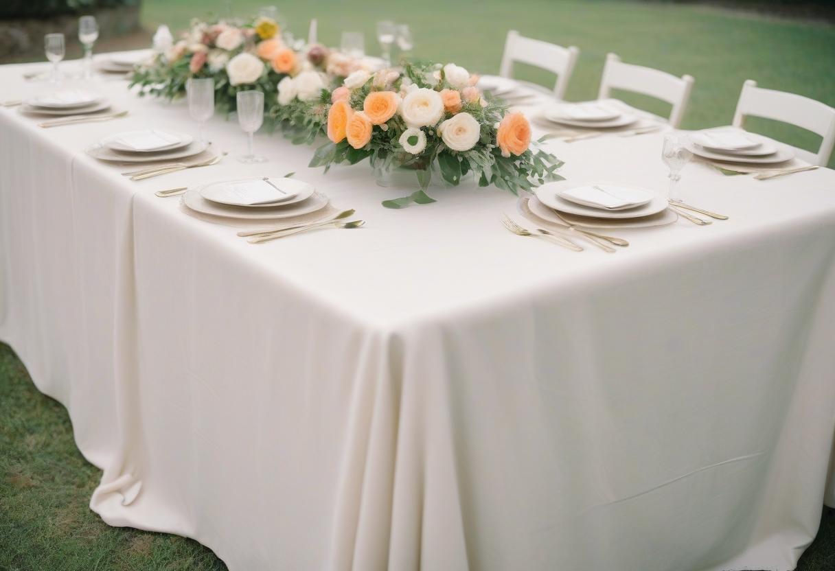 what size tablecloth for 6ft rectangle table