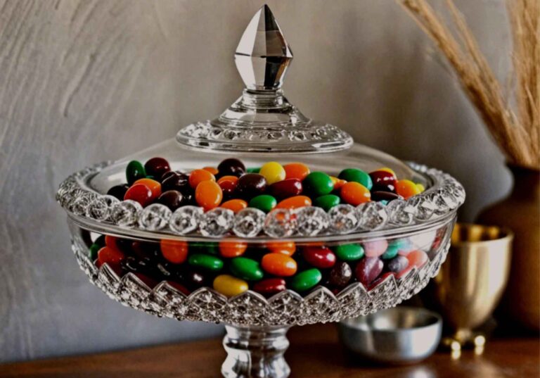 Transform Your Crystal Lid Into a Stunning Candy Dish