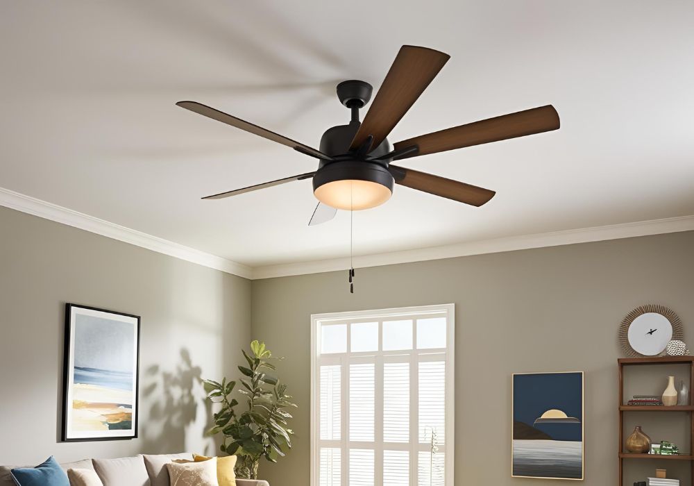 how many fan blades for a large room