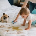how to get urine out of a mattress when dry