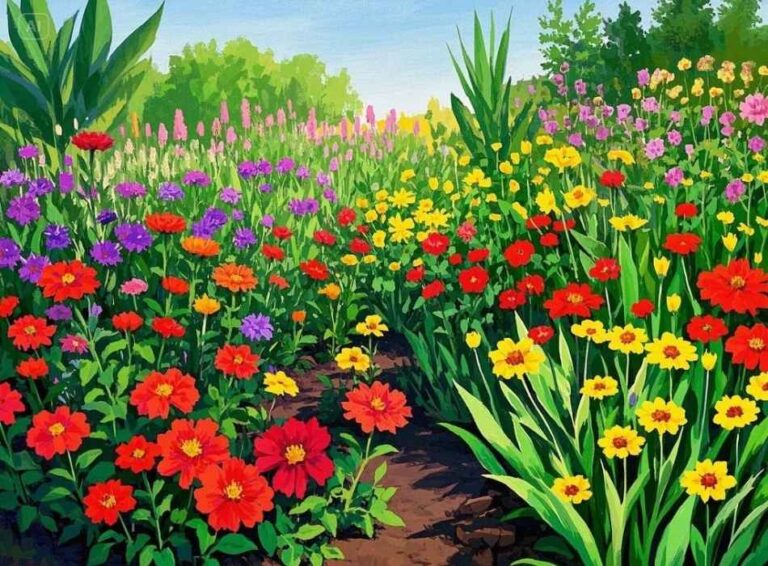 what can i plant in my flower bed now california