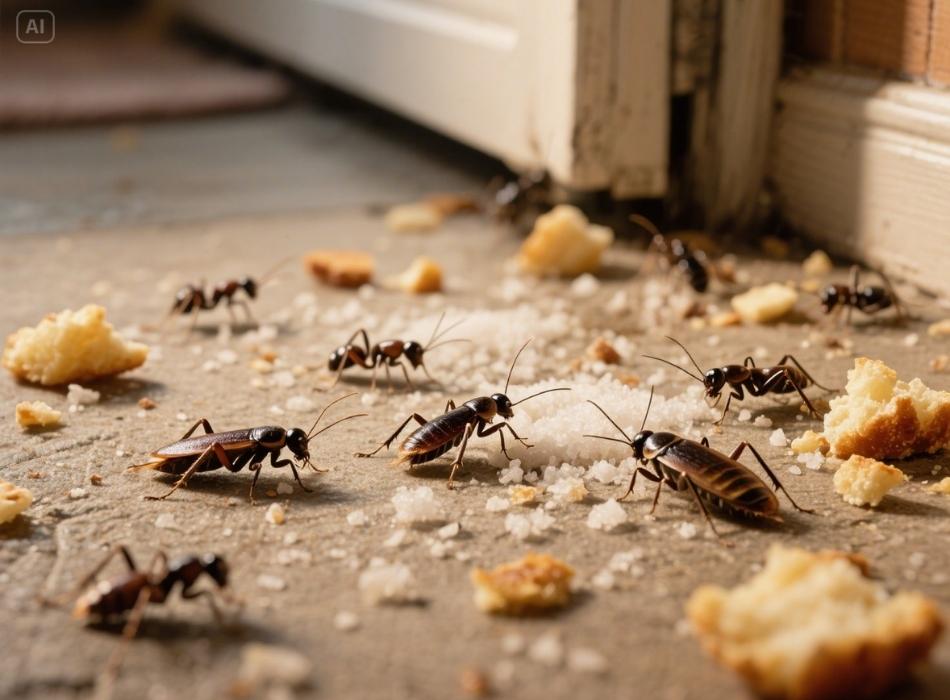 what type of salt attract bugs