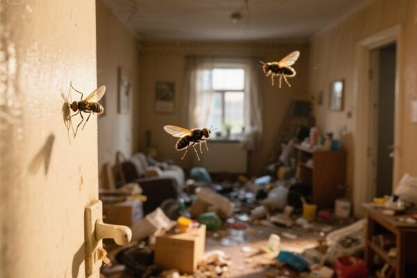 why do i have so many flies in my house