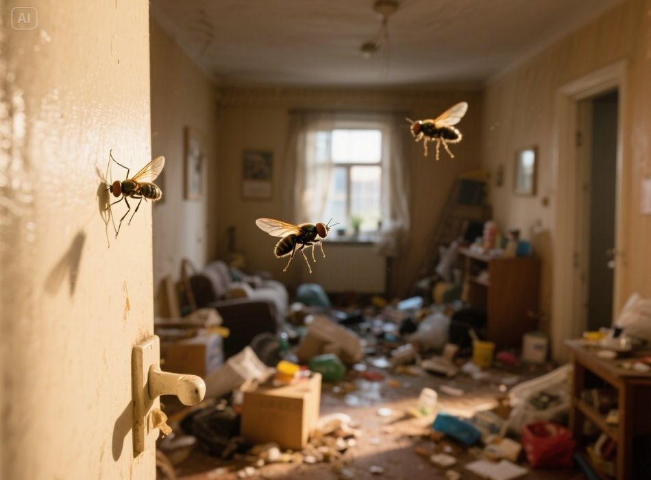 why do i have so many flies in my house