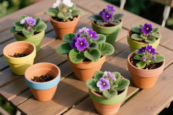 The Ultimate Guide to Choosing the Best Pots for African Violets african violet pots