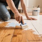 how to remove paint from hardwood floors