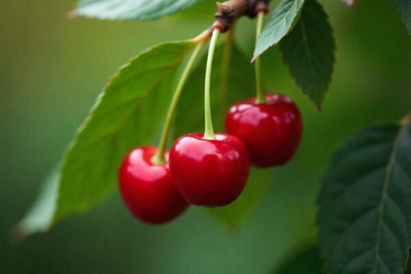cherries on a cherry tree