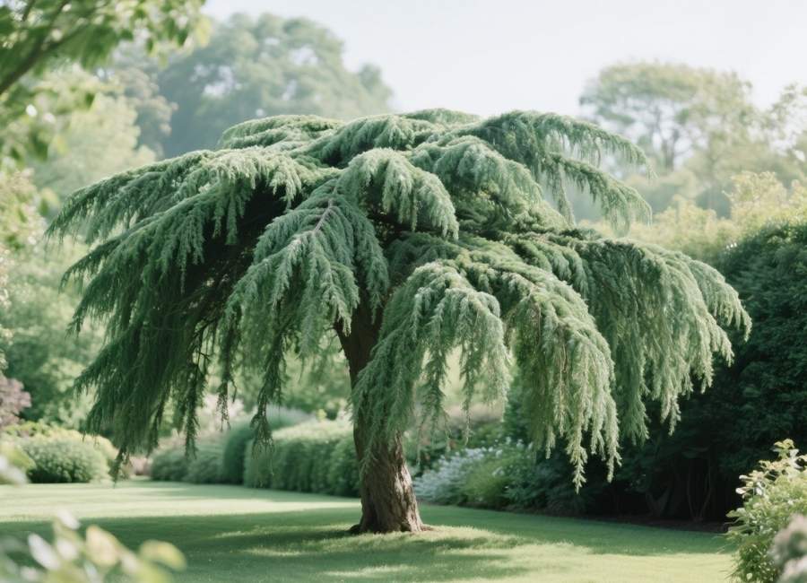 weeping evergreen trees