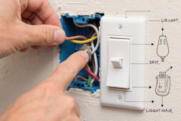 wiring a light switch diagram