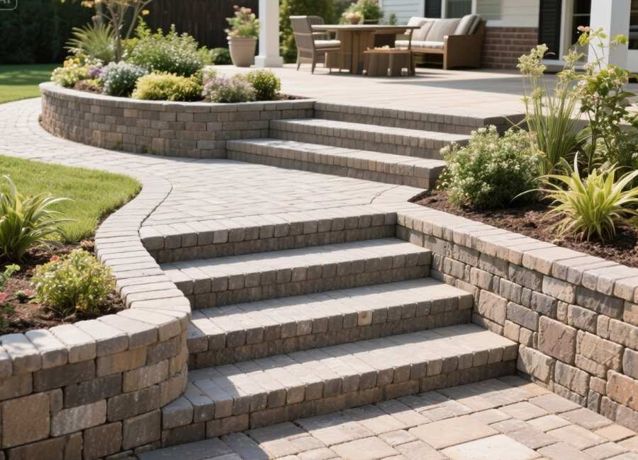 paver steps
