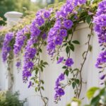 purple flower vine