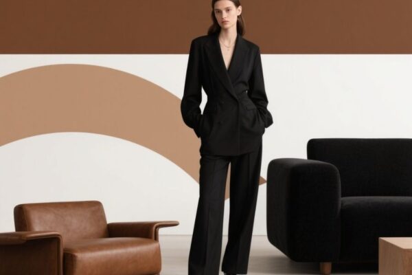 does brown and white match more than black
