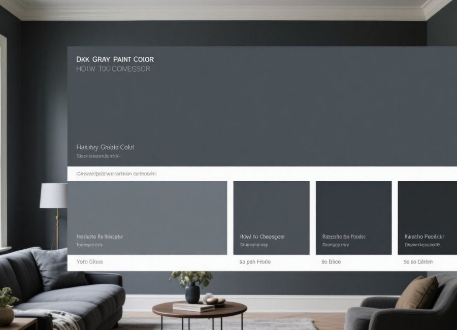 dark gray paint colors