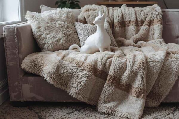How to wash a faux fur blanket without ruining it