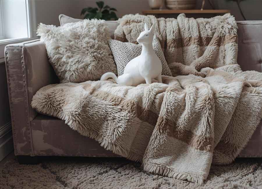 How to wash a faux fur blanket without ruining it