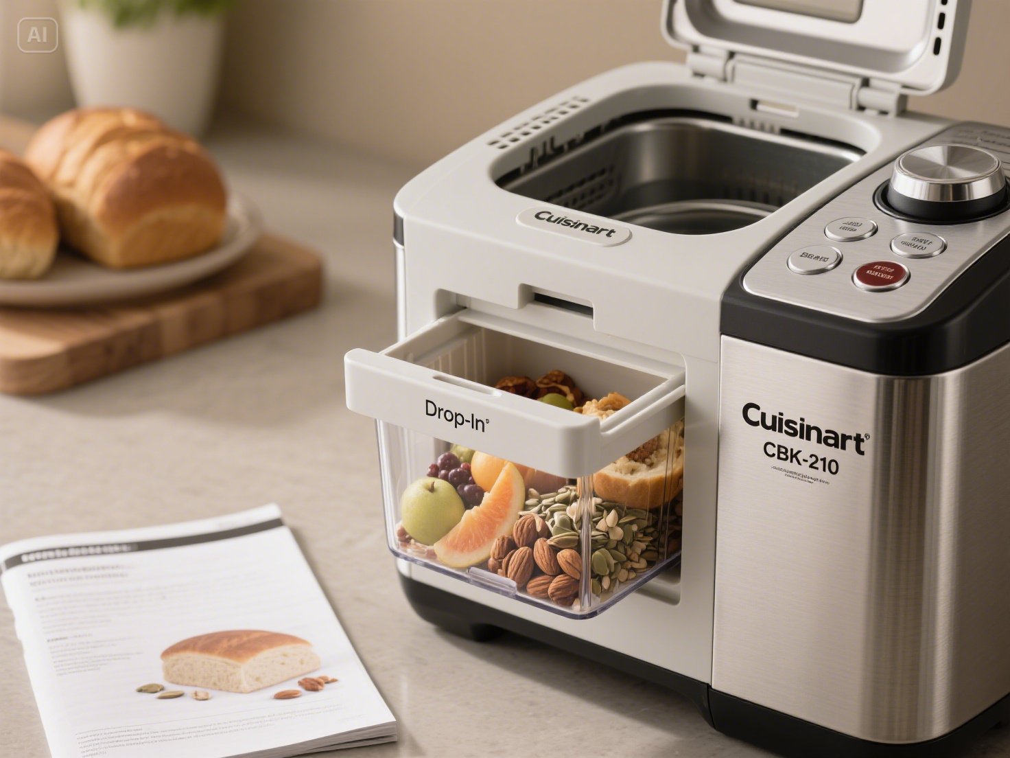 cuisinart break maker drop in setting instructions cbk 210