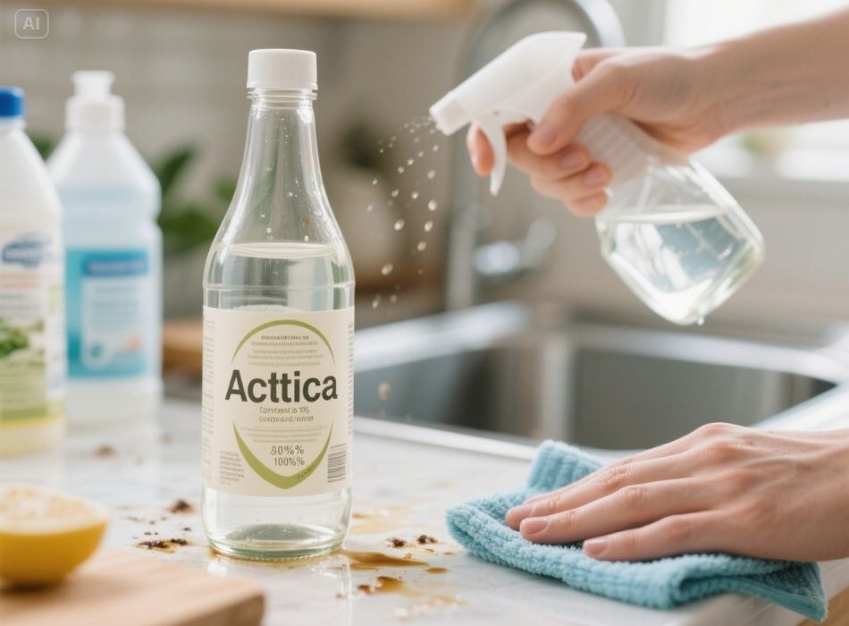 acetic acid concentration for cleaning