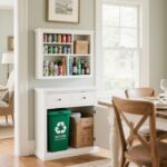 where to store recycling in dining room