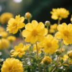 yellow and flowers