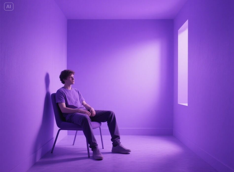 what happeneds if u put someone in a purple room