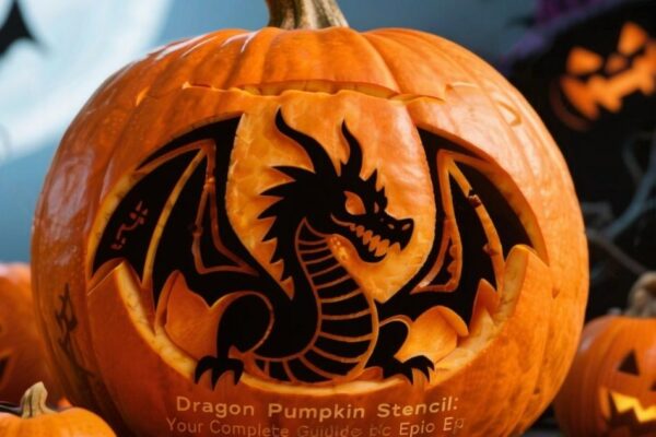 Dragon Pumpkin Stencil Guide: Epic Halloween Carving Tips dragon pumpkin stencil