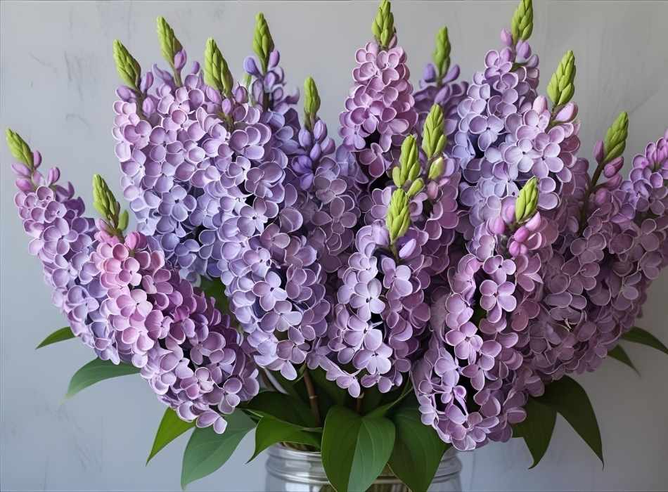 lilac flower bouquet
