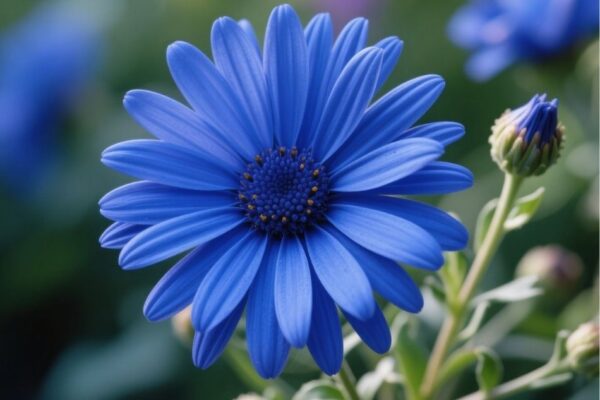 Cobalt Blue Daisy The Unique Charm of Nature’s Rare Bloom cobalt blue daisy