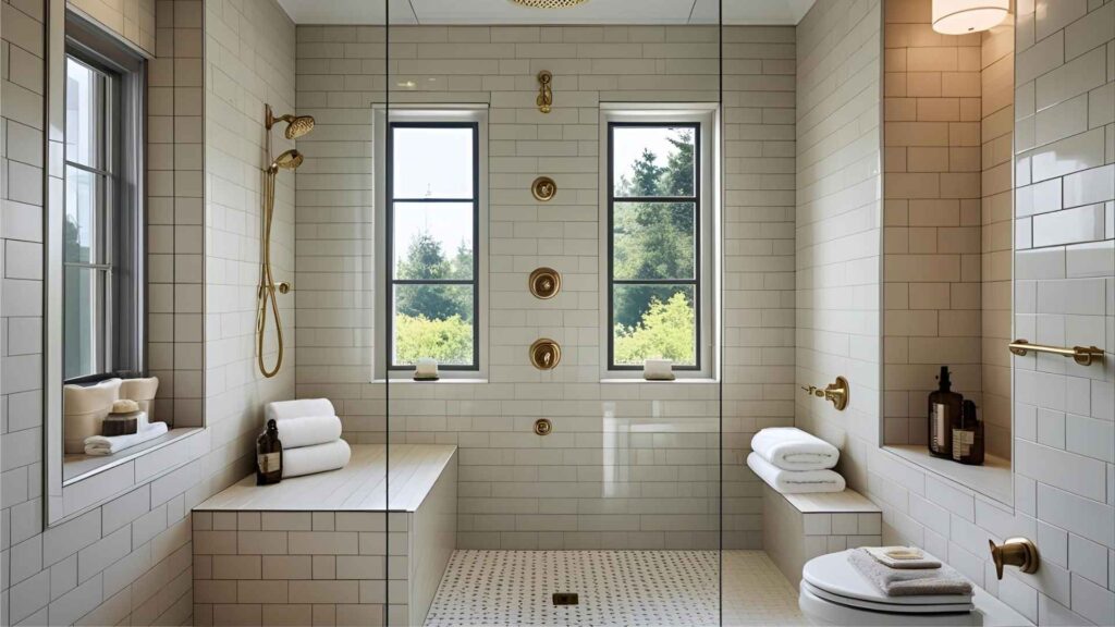 shower niches