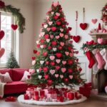 valentine christmas tree
