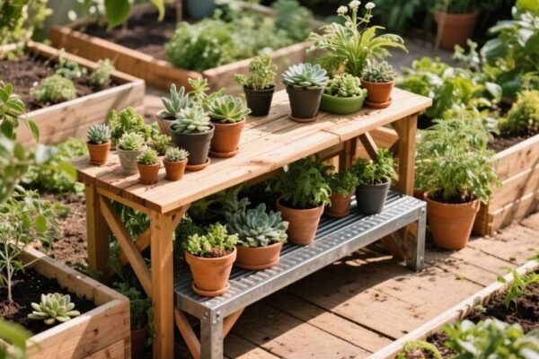 Clever Potting Bench Ideas for Garden Enthusiasts potting bench ideas