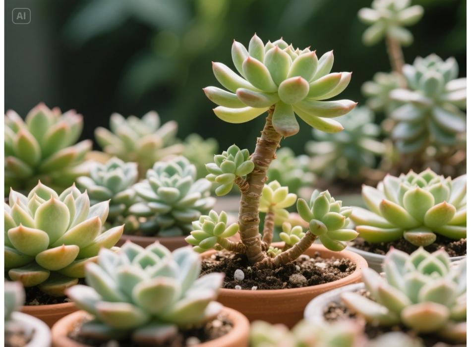 does succlent grow in sizes