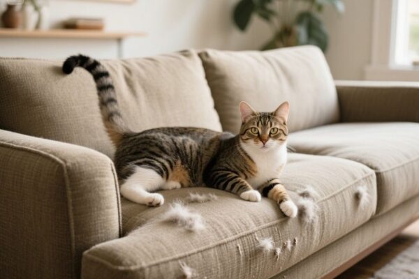 what sofa fabric is best for cats