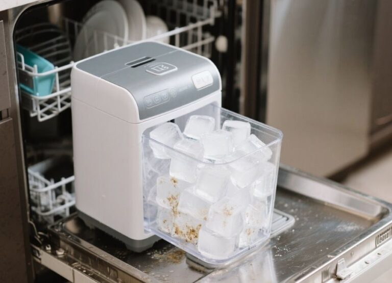 can i put ice cube maker in dishwasher